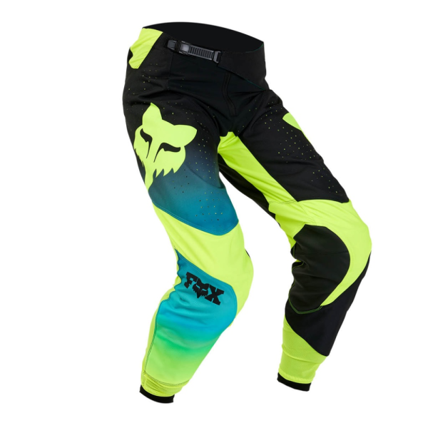 Pantaloni Moto Fox 360 Streak Negru/Galben 38, 1, nordicamoto.ro