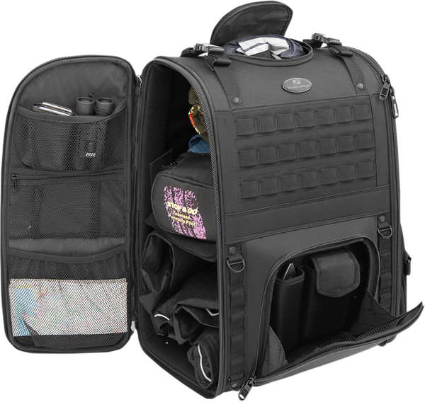 S3500 Tactical Sissy Bar Bag Black, 4, nordicamoto.ro