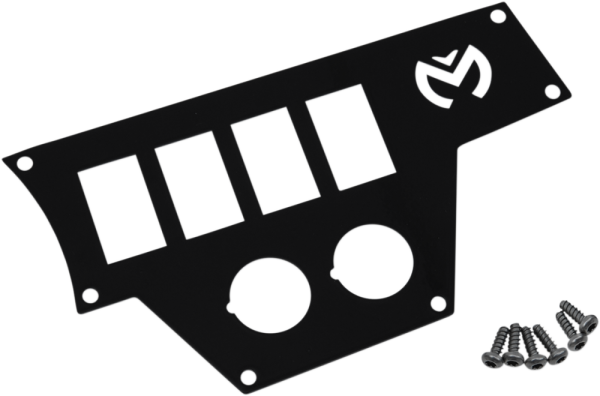 Dash Plate For Rzr Black, 1, nordicamoto.ro