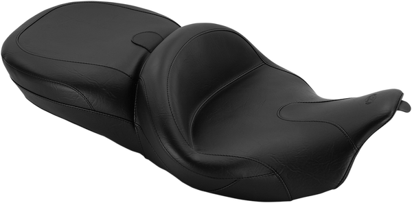 Vintage Summit Touring 2-up Vinyl Seat Black, 1, nordicamoto.ro