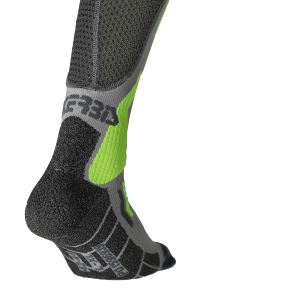 Acerbis X-LEG VENTED PRO hosszú zokni, szürke/piros, L/XL, 10, nordicamoto.ro