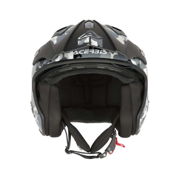 Acerbis Aria Sport fúvóka-sisak, szürke/fekete, XL, 8, nordicamoto.ro