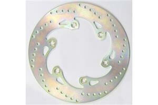 Round Hpsr Solid Brake Rotor Gold, Silver, Stainless Steel, Zinc, 1, nordicamoto.ro