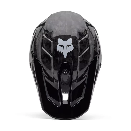 Fox V3 RS Carbon Solid Black S sisak, 4, nordicamoto.ro