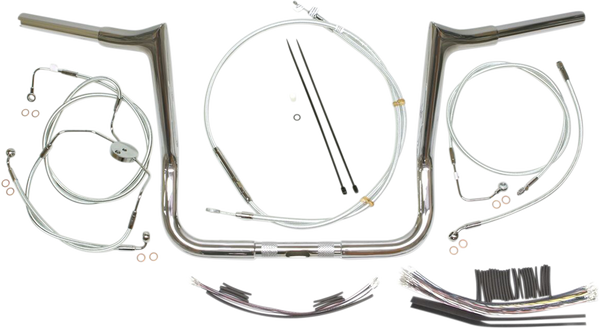 1-1/4(r) Viking Handlebar Installation Kit Silver, 1, nordicamoto.ro