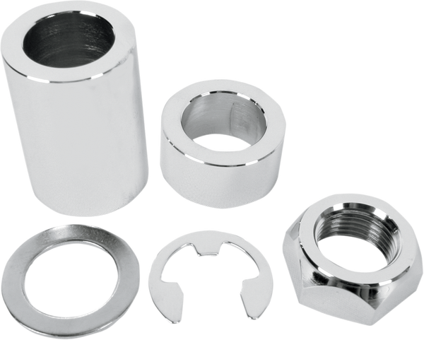 Axle Spacer/nut Kit Silver, 1, nordicamoto.ro