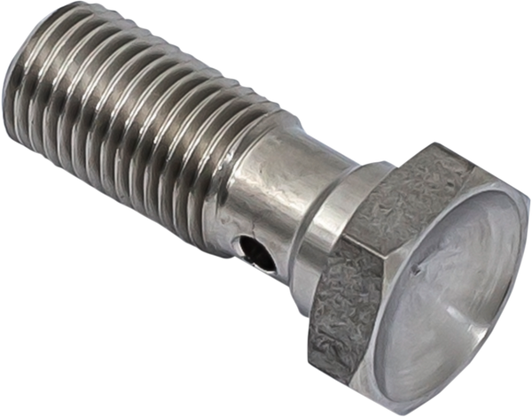 Brake Line Banjo Bolts Silver, 1, nordicamoto.ro