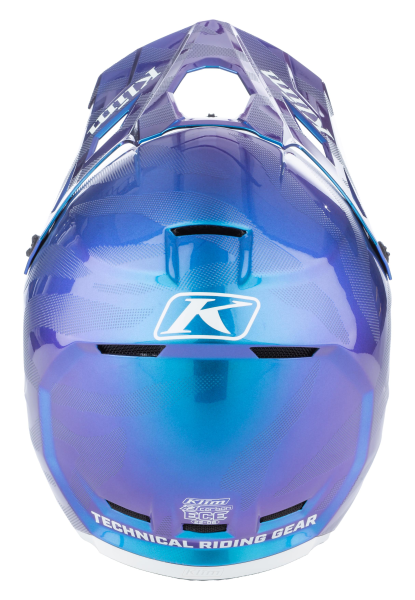 Klim F3 Carbon ECE Unruly fekete–fehér motoros sisak, 10, nordicamoto.ro