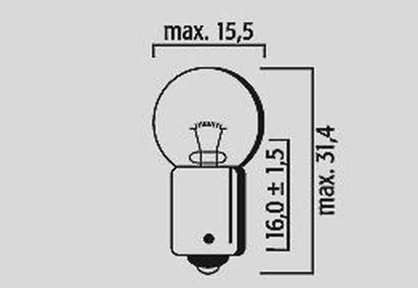 Replacement Bulb 12v-4w Clear, 2, nordicamoto.ro