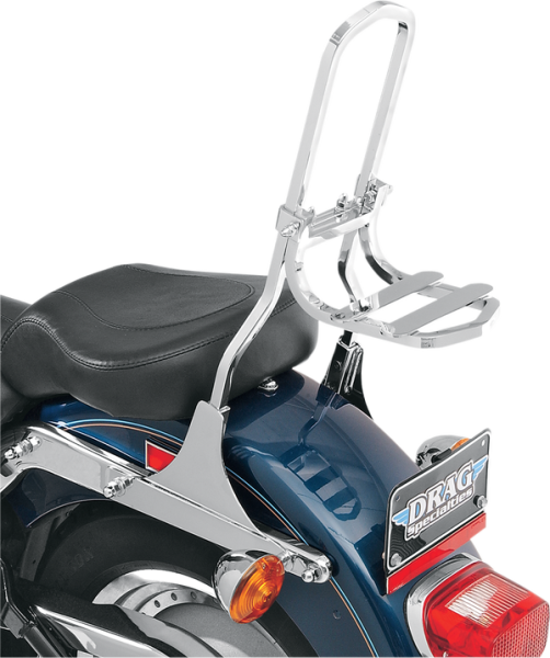 Sissy Bar Luggage Rack Chrome, 2, nordicamoto.ro