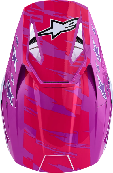 Alpinestars SM3 Falcon sisak, lila/fehér/rózsaszín, XS, 4, nordicamoto.ro