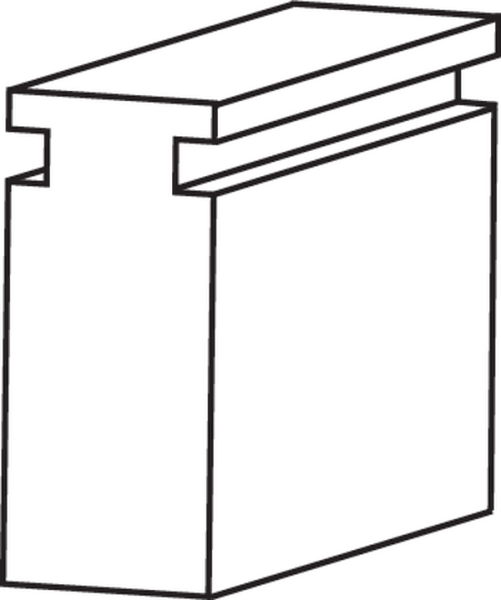Tunnel Wear Strip/heat Exchanger Protectors Black, 2, nordicamoto.ro
