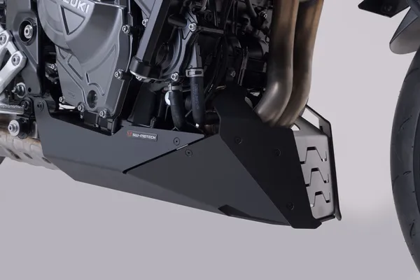 SW-MOTECH első spoiler, fekete és ezüst, 4, nordicamoto.ro