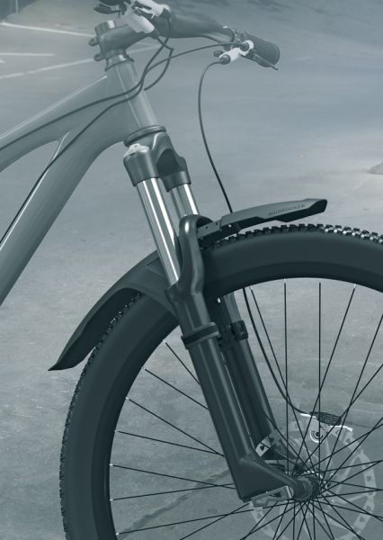 Front Mudguard Black, 1, nordicamoto.ro