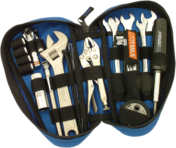 Roadtech Teardrop Tool Kit For Harley Davidson Softail Blue, 1, nordicamoto.ro