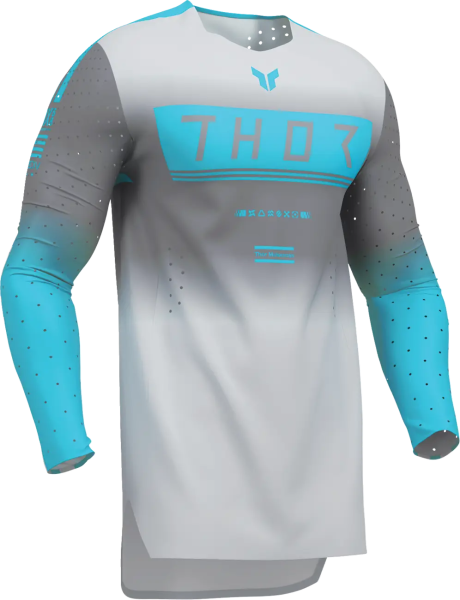 Thor Sportmode Geo Gri póló, XXL-es méret, 1, nordicamoto.ro