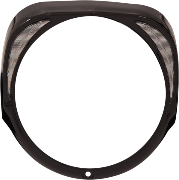Fang® Headlight Bezels Black, 3, nordicamoto.ro