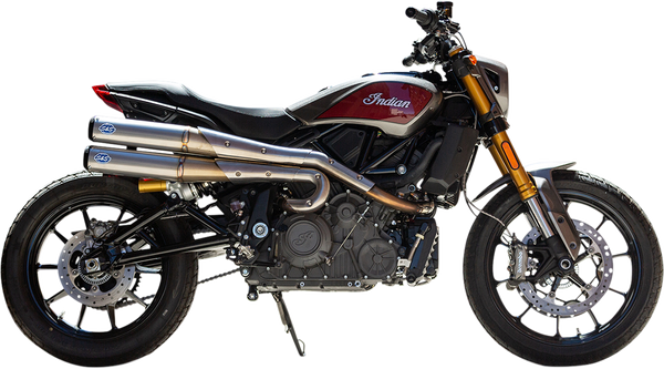 Grand National 2:2 High Exhaust System Stainless Steel, 1, nordicamoto.ro