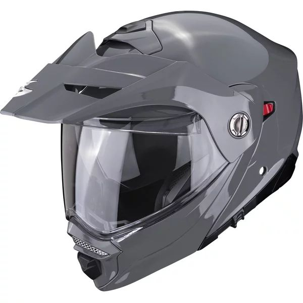 SCORPION ADX-2 SOLID S fehér, felhajtható túra- és kalandmotoros sisak, 1, nordicamoto.ro
