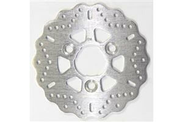 Contour Fixed Brake Rotor Silver, Stainless Steel, 1, nordicamoto.ro