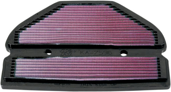 High-flow Air Filter Black, Red, 1, nordicamoto.ro