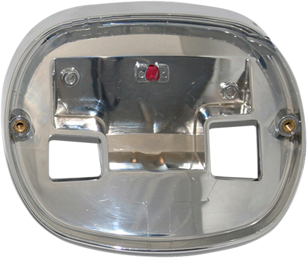 Taillight Base Plate Chrome, 1, nordicamoto.ro