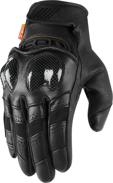 Manusi Textil/Piele Icon Contra2™ Black XL, 1, nordicamoto.ro