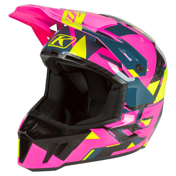 F3 Carbon Helmet ECE Draft White (Non-Current), 12, nordicamoto.ro