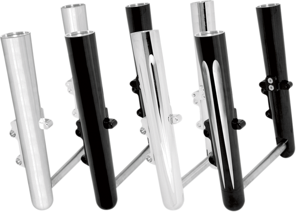 Hot Legs Fork Leg Black, Silver, 1, nordicamoto.ro