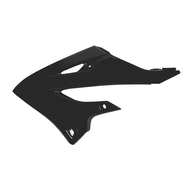 Yamaha hűtőfedelek, fekete, 2, nordicamoto.ro