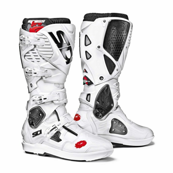 Cizme Sidi Crossfire 3 SRS White-White 43, 1, nordicamoto.ro