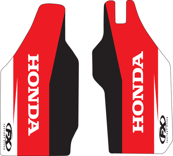 Lower Fork Guard Graphics Black, White, Yellow, 1, nordicamoto.ro