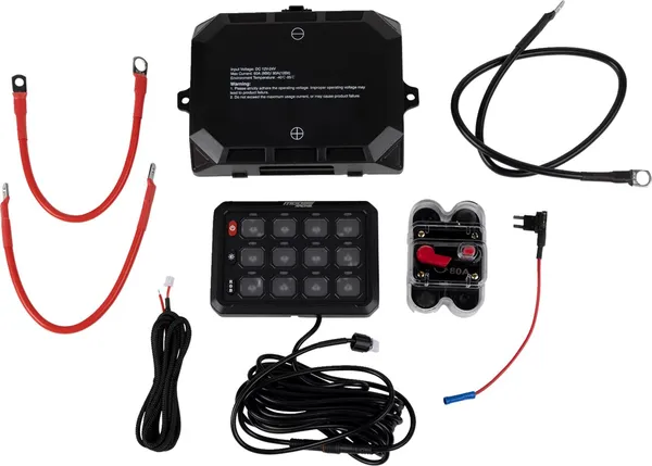 MOOSE RACING Gang Switch fekete, 5, nordicamoto.ro