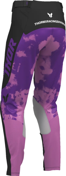 Pantaloni Dama Thor Launchmode Bleach Mov/Negru 11/12, 9, nordicamoto.ro