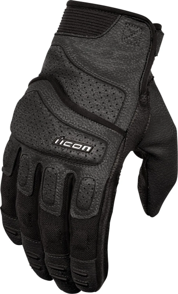 Icon Superduty3 női kesztyű, fekete, M-es méret, 1, nordicamoto.ro