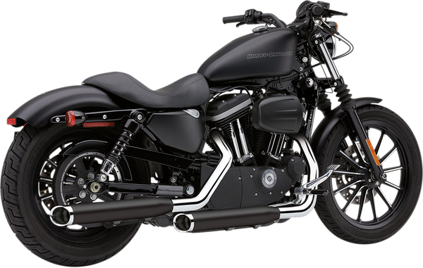 3(r) Slashcut Slip-on Mufflers Black, 1, nordicamoto.ro