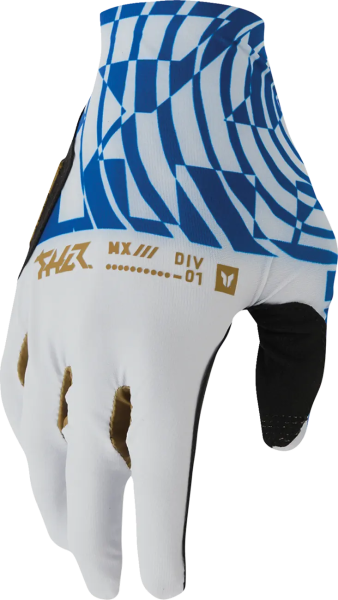 Thor Sportmode Mind Control kesztyű, világosszürke/kék, XL, 1, nordicamoto.ro