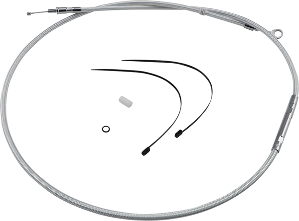 High-efficiency Braided Sterling Chromite Ii® Clutch Cable Silver, 2, nordicamoto.ro