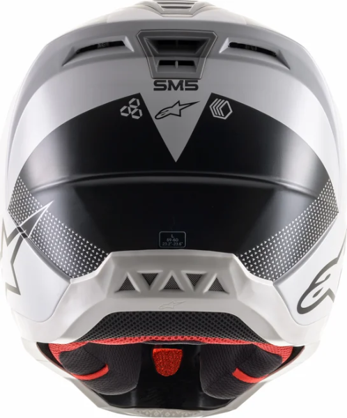 Supertech M5 Rayon Mx Helmet Black, Gray, Silver  XS, 2, nordicamoto.ro