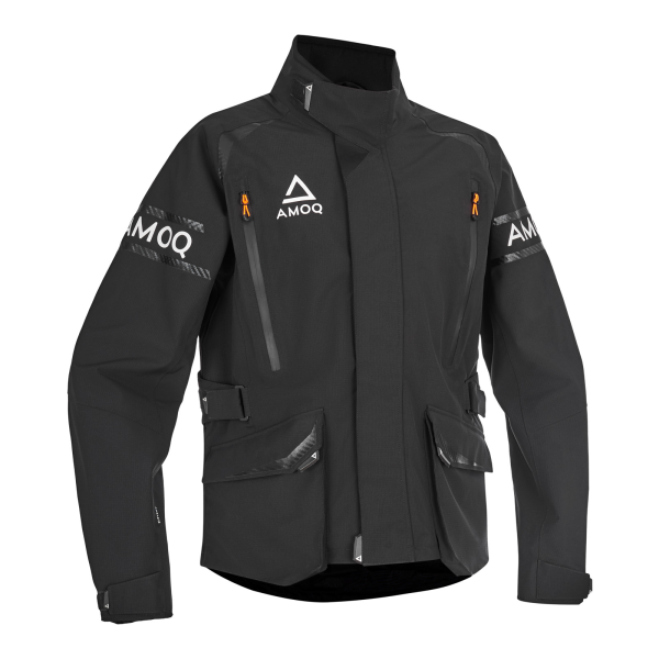 AMOQ Trophy V2 Enduro Jacket Black/Orange, S, 1, nordicamoto.ro