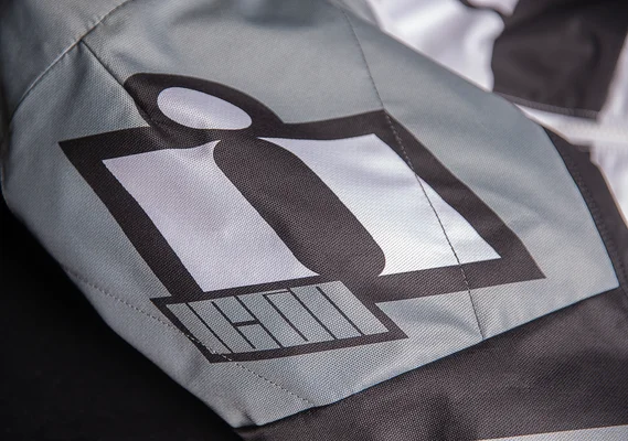 Geaca Textil Icon Airform Retro Gray XL, 5, nordicamoto.ro