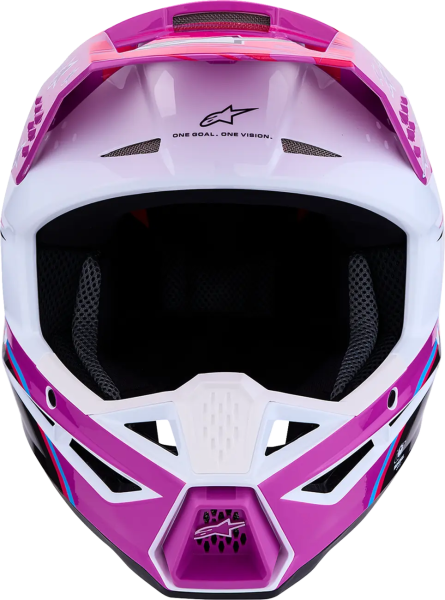 Alpinestars SM3 Falcon sisak, lila/fehér/rózsaszín, XS, 5, nordicamoto.ro