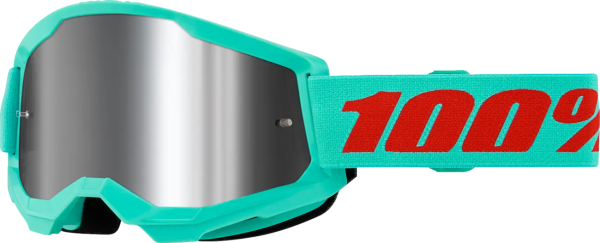 Ochelari 100% Strata 2 Green/Blue ONE SIZE, 1, nordicamoto.ro