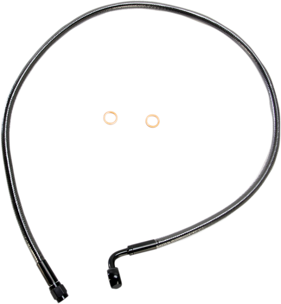 Alternate Length Designer Series Abs-specific Front Brake Line Kit Black, Black Pearl, 1, nordicamoto.ro