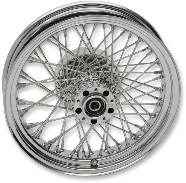 Wheel Assemblies Laced 60-spoke Rear Chrome Silver, 1, nordicamoto.ro