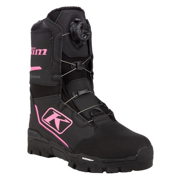 Klim Aurora GTX BOA női motoros csizma, fekete – Asphalt, 18, nordicamoto.ro