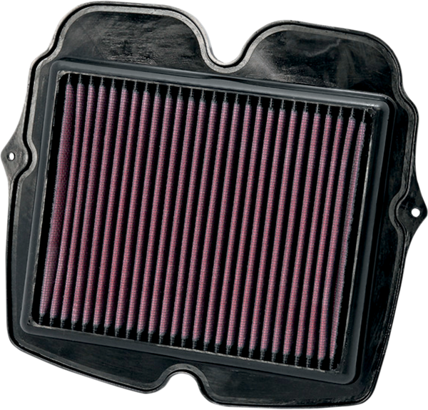 High-flow Air Filter Black, Red, 1, nordicamoto.ro
