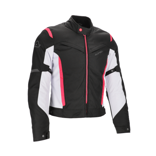 Acerbis Ce X-mat 2.0 női kabát, fekete/rózsaszín, XL, 1, nordicamoto.ro
