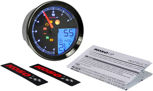 Hd-04 Speedometer/tachometer Black, 1, nordicamoto.ro