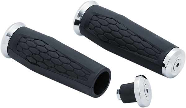 Hex Grips Silver, 3, nordicamoto.ro